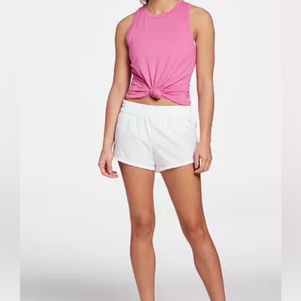 DSG Women's Stride Shorts White Sz Medium